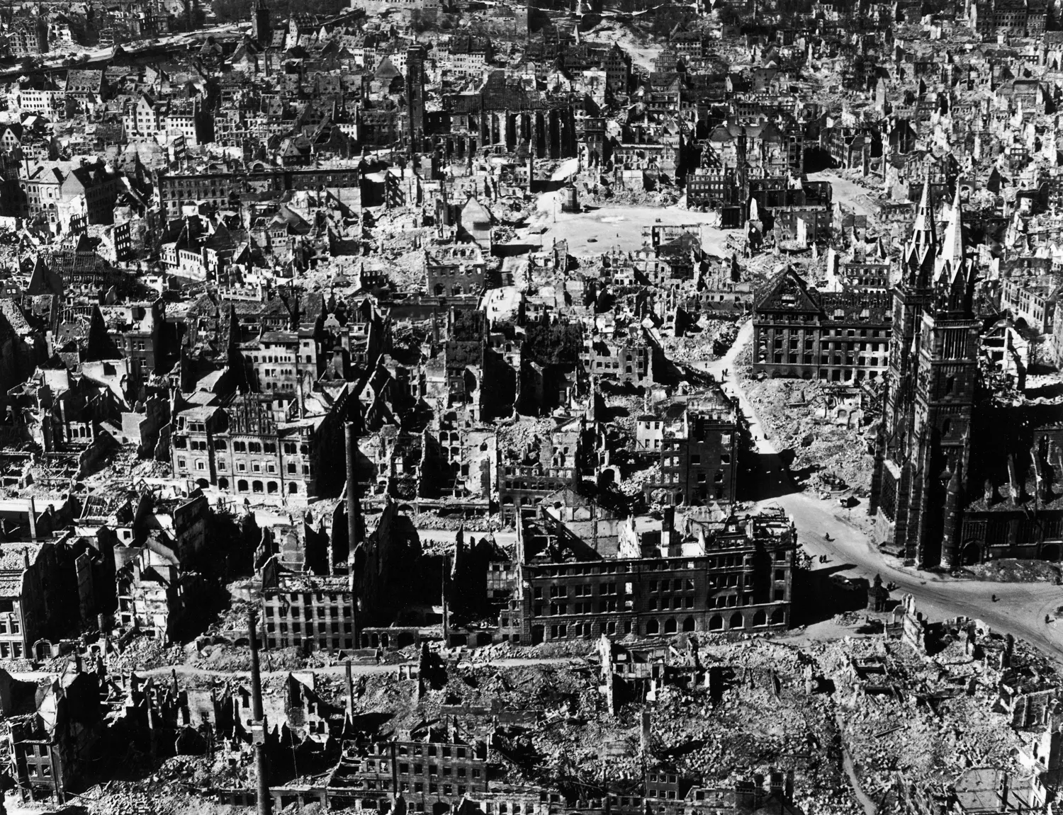 Allied Bombing of German Cities in World War II and Its Impact on Civilians and Infrastructure